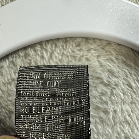 Vintage New York Style Women's M Long Vest Blue Gingham Waffle‎ knit Cottagecore - Picture 3 of 7